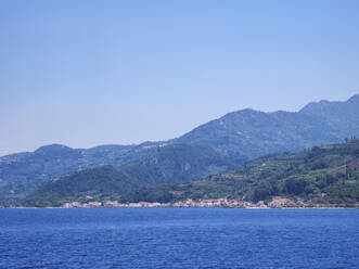 View towards Kokkari, Samos Island, North Aegean, Greek Islands, Greece, Europe - RHPLF32611