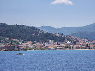 View towards Karlovasi, Samos Island, North Aegean, Greek Islands, Greece, Europe - RHPLF32613