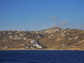 Coast of Mykonos Island, Cyclades, Greek Islands, Greece, Europe - RHPLF32621