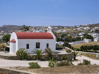Parekklesi Church, Ano Mera, Mykonos Island, Cyclades, Greek Islands, Greece, Europe - RHPLF32651