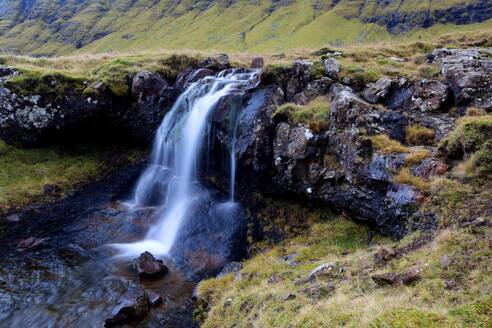 Nordradalur, Island of Streymoy, Faroe Islands, Denmark, North Atlantic - RHPLF32735