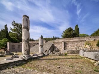 Ruins of ancient Asclepieion, Kos Island, Dodecanese, Greek Islands, Greece, Europe - RHPLF32808