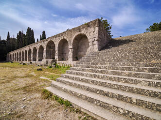 Ruins of ancient Asclepieion, Kos Island, Dodecanese, Greek Islands, Greece, Europe - RHPLF32814