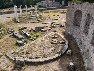 Ruins of ancient Asclepieion, Kos Island, Dodecanese, Greek Islands, Greece, Europe - RHPLF32815