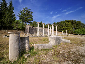 Ruins of ancient Asclepieion, Kos Island, Dodecanese, Greek Islands, Greece, Europe - RHPLF32825