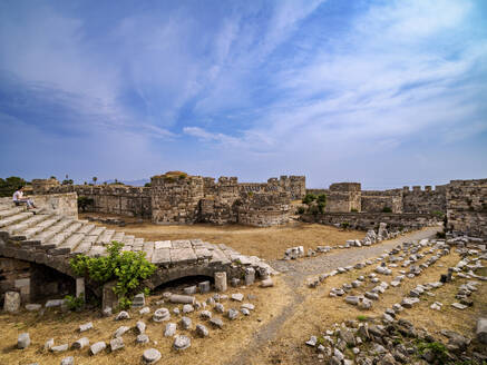 Nerantzia Castle, Kos Town, Kos Island, Dodecanese, Greek Islands, Greece, Europe - RHPLF32827