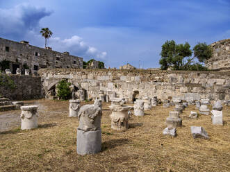 Nerantzia Castle, Kos Town, Kos Island, Dodecanese, Greek Islands, Greece, Europe - RHPLF32834