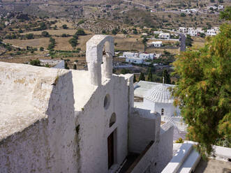 Church at Patmos Chora, Patmos Island, Dodecanese, Greek Islands, Greece, Europe - RHPLF32873