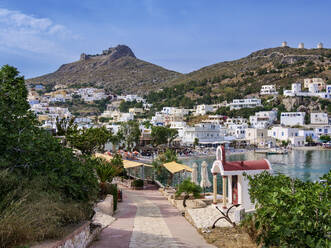 Pandeli Waterfront, Agia Marina, Leros Island, Dodecanese, Greek Islands, Greece, Europe - RHPLF32896