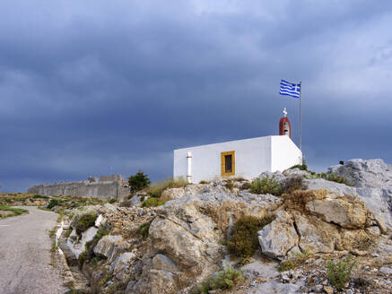 Church of Prophet Elias, Leros Island, Dodecanese, Greek Islands, Greece, Europe - RHPLF32903