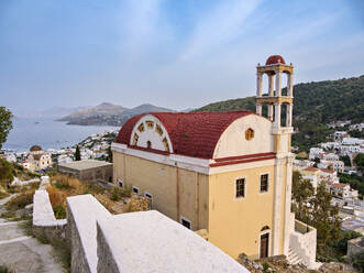 Church of Agia Paraskevi, Agia Marina, Leros Island, Dodecanese, Greek Islands, Greece, Europe - RHPLF32906
