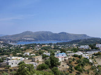 View towards Lakki Bay, Leros Island, Dodecanese, Greek Islands, Greece, Europe - RHPLF32944