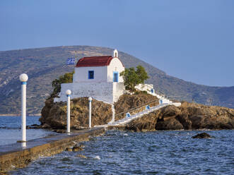 Agios Isidoros Church, Kokkali, Leros Island, Dodecanese, Greek Islands, Greece, Europe - RHPLF32957