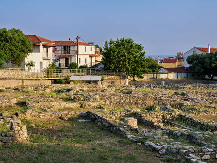 Ruins of Ancient City, Archaeological Museum, Pythagoreion, UNESCO World Heritage Site, Pythagoreio, Samos Island, North Aegean, Greek Islands, Greece, Europe - RHPLF32985