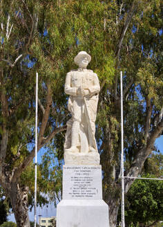 Statue des Unbekannten Soldaten, Stadt Heraklion, Kreta, Griechische Inseln, Griechenland, Europa - RHPLF33005
