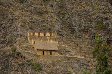 Landwirtschaftliche Terrassen von Ollantaytambo, Peru, Südamerika - RHPLF33048