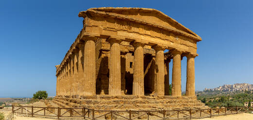 Concordia-Tempel, Valle dei Templi (Tal der Tempel), UNESCO-Weltkulturerbe, hellenische Architektur, Agrigent, Sizilien, Italien, Mittelmeer, Europa - RHPLF33078