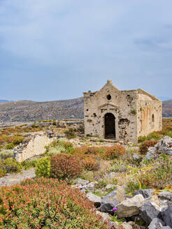 Ruinen der venezianischen Festung, Imeri Gramvousa, Region Chania, Kreta, Griechische Inseln, Griechenland, Europa - RHPLF33209