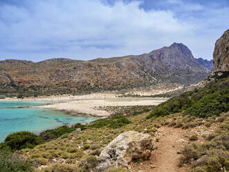 Balos Lagoon, Gramvousa Peninsula, Chania Region, Crete, Greek Islands, Greece, Europe - RHPLF33210