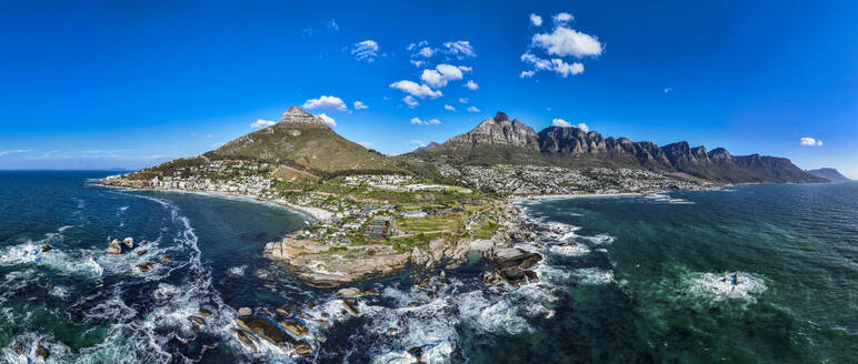Panorama der Zwölf Apostel und Camps Bay, Kapstadt, Südafrika, Afrika - RHPLF33296