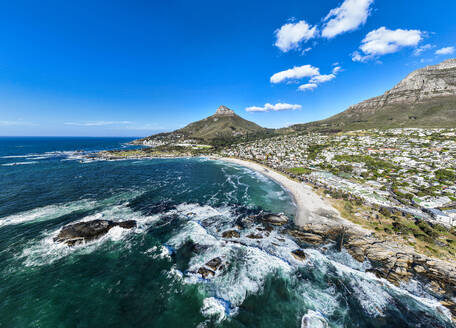 Panorama der Zwölf Apostel und Camps Bay, Kapstadt, Südafrika, Afrika - RHPLF33297
