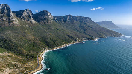 Luftaufnahme der Zwölf Apostel und Camps Bay, Kapstadt, Südafrika, Afrika - RHPLF33298