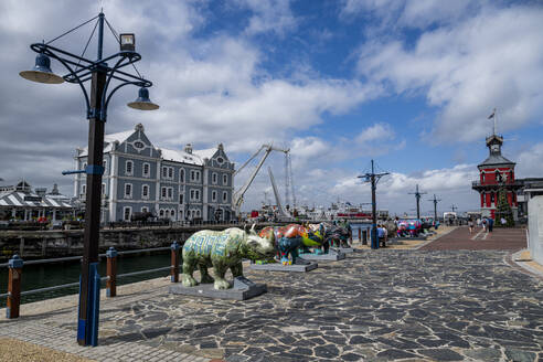 Fishermans Wharf, Kapstadt, Südafrika, Afrika - RHPLF33331