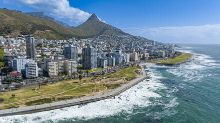 Aerial of Cape Town, South Africa, Africa - RHPLF33342