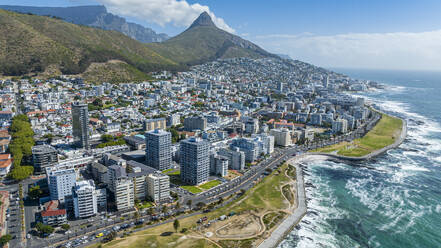 Aerial of Cape Town, South Africa, Africa - RHPLF33344