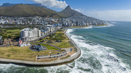 Aerial of Cape Town, South Africa, Africa - RHPLF33345