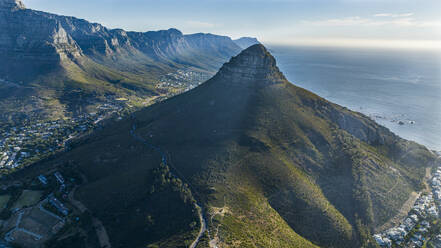 Luftaufnahme des Lion's Head, Kapstadt, Südafrika, Afrika - RHPLF33347