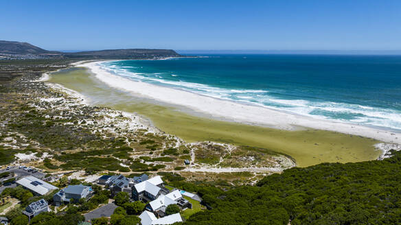Luftaufnahme von Noordhoekstrand (Noordhoek Beach), Kapstadt, Kaphalbinsel, Südafrika, Afrika - RHPLF33374