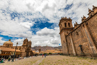 Gebäude in Cusco, Peru, Südamerika - RHPLF33403