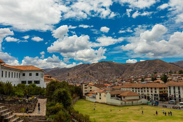 Park in Cusco, Peru, Südamerika - RHPLF33405