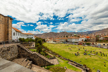 Park in Cusco, Peru, Südamerika - RHPLF33409