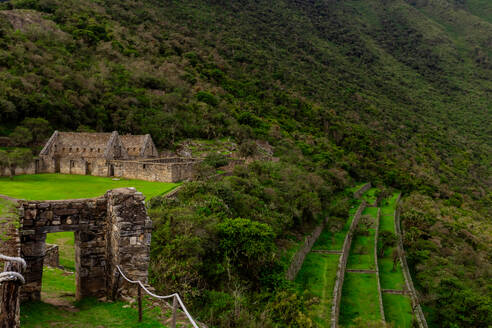 Archäologische Stätte Choquequirao, Peru, Südamerika - RHPLF33466