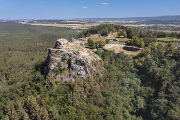 Burgruine Regenstein bei Blankenburg, Harz, Sachsen-Anhalt, Deutschland, Europa - RHPLF33497