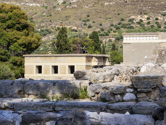 Palace of Minos, Knossos, Heraklion Region, Crete, Greek Islands, Greece, Europe - RHPLF33528
