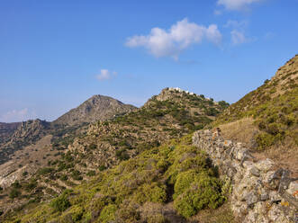 Blick auf das Dorf Nikia, Insel Nisyros, Dodekanes, Griechische Inseln, Griechenland, Europa - RHPLF33551