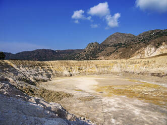 Stefanos Vulkankrater, Insel Nisyros, Dodekanes, Griechische Inseln, Griechenland, Europa - RHPLF33553