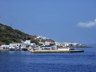 Hafen in Mandraki, Insel Nisyros, Dodekanes, Griechische Inseln, Griechenland, Europa - RHPLF33558