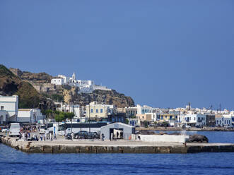 Hafen in Mandraki, Insel Nisyros, Dodekanes, Griechische Inseln, Griechenland, Europa - RHPLF33559