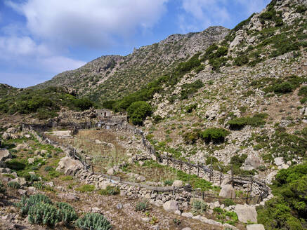 Landscape of Nisyros Island, Dodecanese, Greek Islands, Greece, Europe - RHPLF33573