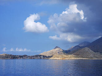 Blick auf die Insel Halki, Dodekanes, Griechische Inseln, Griechenland, Europa - RHPLF33594