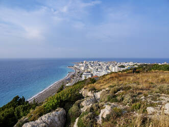 Stadtbild vom Stephansberg (Monte Smith), Rhodos-Stadt, Insel Rhodos, Dodekanes, Griechische Inseln, Griechenland, Europa - RHPLF33651