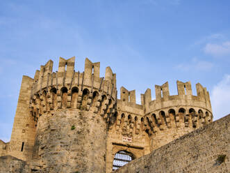 Palast des Großmeisters der Ritter von Rhodos, UNESCO-Weltkulturerbe, Mittelalterliche Altstadt, Rhodos-Stadt, Insel Rhodos, Dodekanes, Griechische Inseln, Griechenland, Europa - RHPLF33655