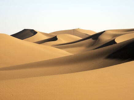 Morocco, Mhamid, Erg Chegaga, Erg M`Hazil, Sahara desert, sand dune - DSGF02514