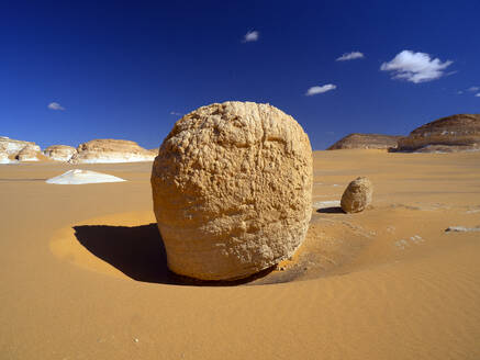 Kalksteinfelsen in der Wüste Sahara, Ägypten - DSGF02526