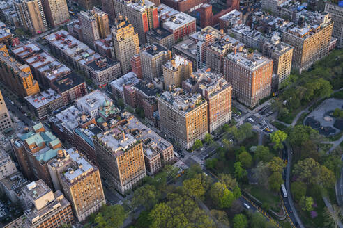 Luftaufnahme des Central Park in Manhattan, New York, Vereinigte Staaten. - AAEF28113