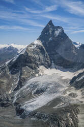 Luftaufnahme der Schweizer Alpen, Zermatt, Schweiz. - AAEF28149